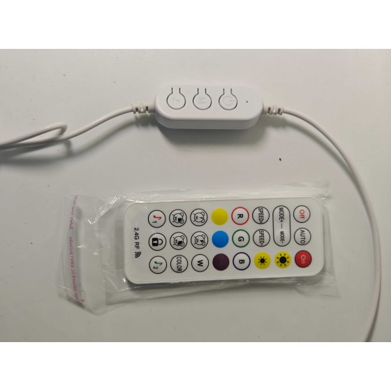 Wireless Remote Control Button Multi-functional Mobile APP Colorful Light Controller