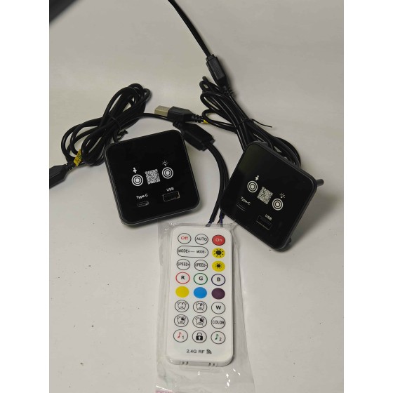 Intelligent sensor light control with over 100 lighting control modes, featuring human body induction and remote control.